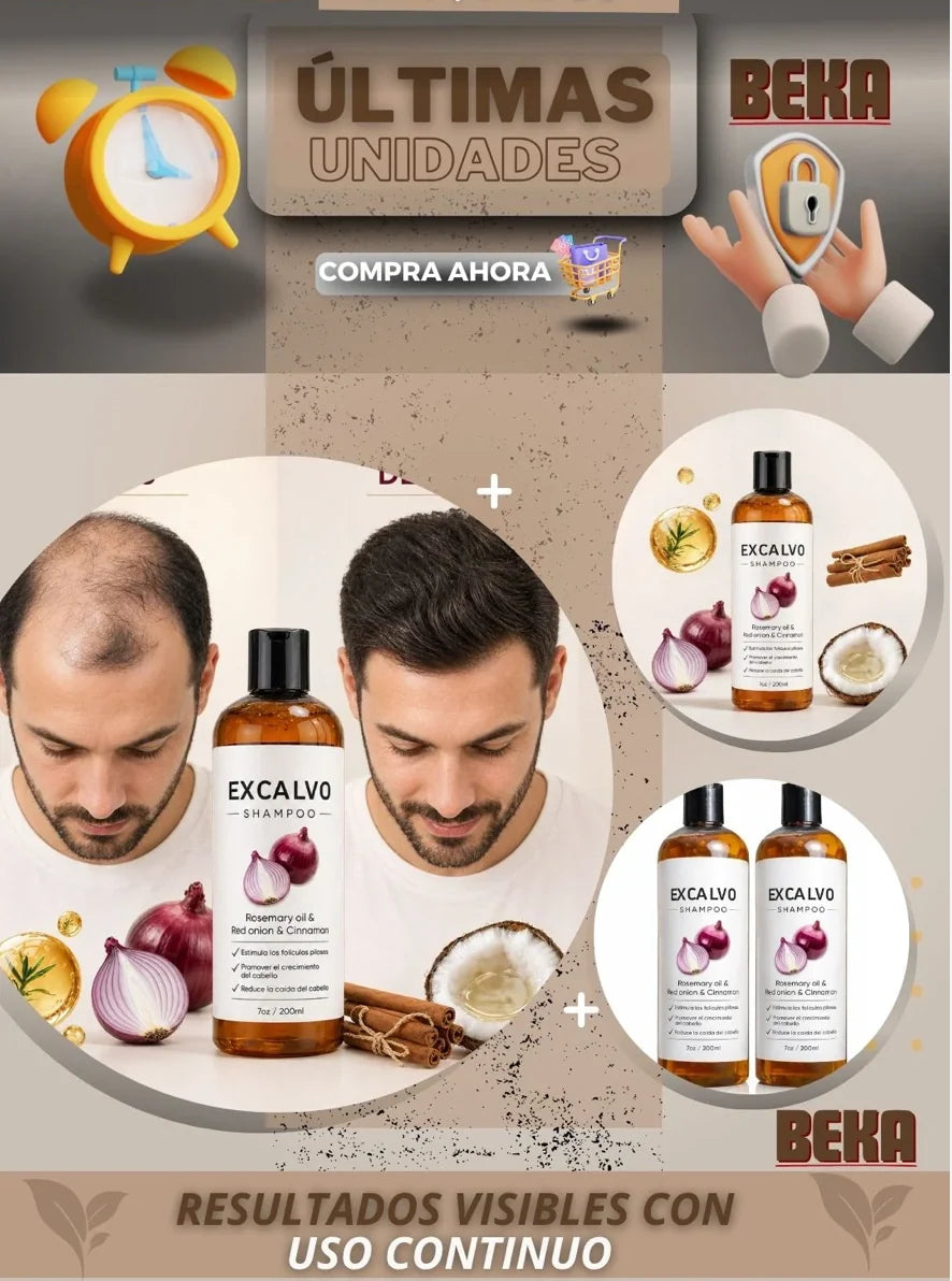 Excalvo™ | Tu cabello merece una segunda oportunidad