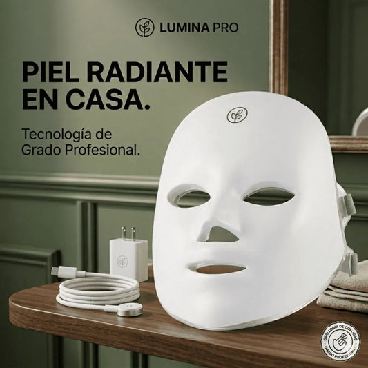 LumiSkin Pro™ 7 en 1 | La piel que quieres ver en el espejo, ahora es posible.