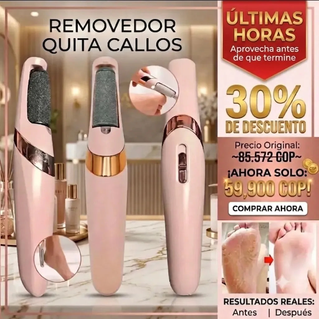 PediGlow™ | Recupera unos pies suaves, lisos y hermosos en minutos, sin dolor ni esfuerzo