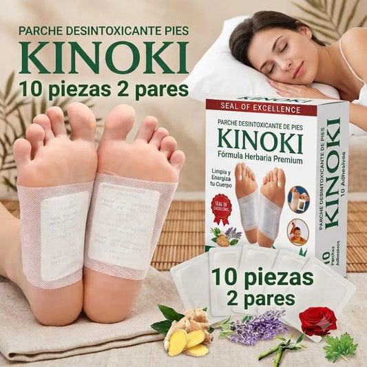 Parche Desintoxicante De Pies Kinoki