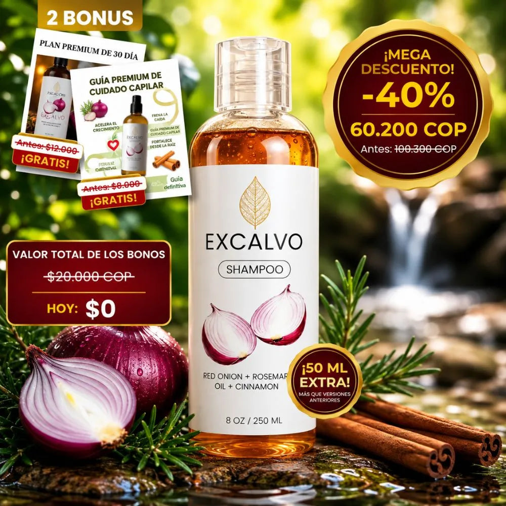 Excalvo™ | Tu cabello merece una segunda oportunidad